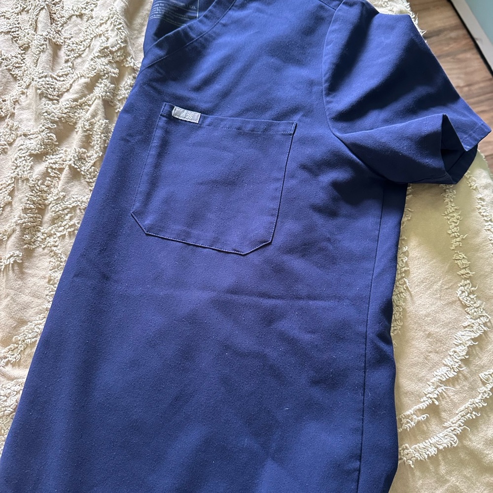Figs Navy Catarina Top XXL